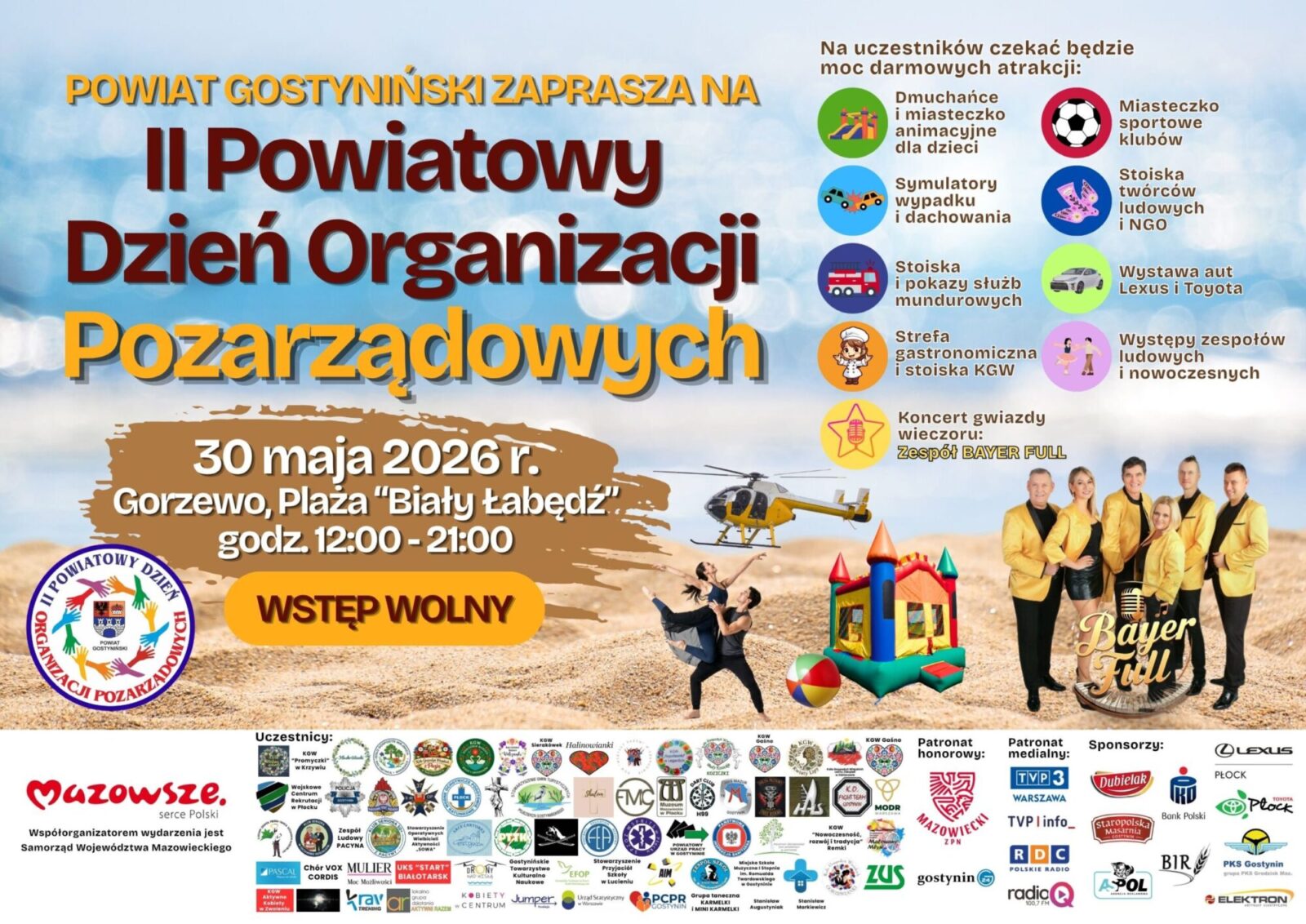 Zapraszamy na II Powiatowy Dzień Organizacji Pozarządowych